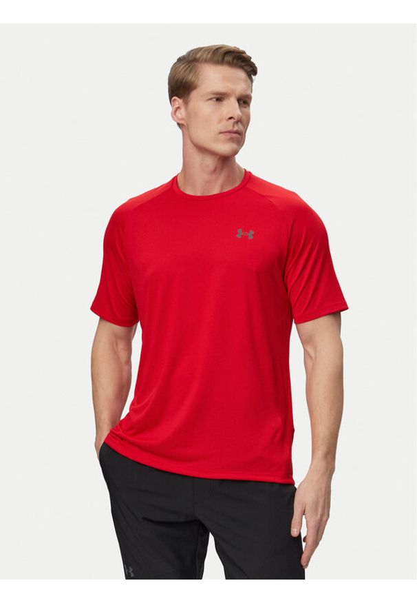 Under Armour Koszulka techniczna Ua Tech™ 2.0 1326413 Czerwony Regular Fit. Kolor: czerwony. Materiał: syntetyk