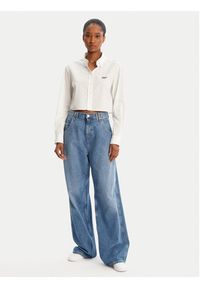 Tommy Jeans Koszula DW0DW21400 Biały Relaxed Fit. Kolor: biały. Materiał: bawełna #3