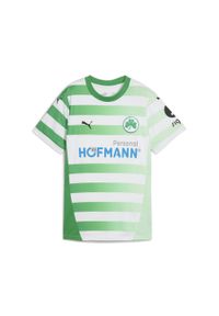 Puma - Damska koszulka domowa Greuther Fürth 24/25 PUMA White Fast Green Fresh Mint. Kolor: biały, wielokolorowy, zielony