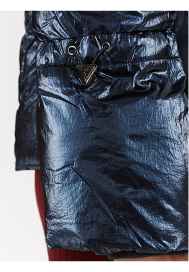 Guess Kurtka puchowa W3BL25 WFR90 Granatowy Regular Fit. Kolor: niebieski. Materiał: syntetyk, puch