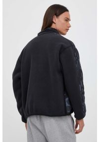 adidas Originals bluza dwustronna męska kolor czarny wzorzysta. Kolor: czarny. Materiał: polar, materiał #4