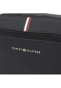 TOMMY HILFIGER - Tommy Hilfiger Saszetka Th Essential Pique Ew Reporter AM0AM11922 Czarny. Kolor: czarny. Materiał: skóra #4