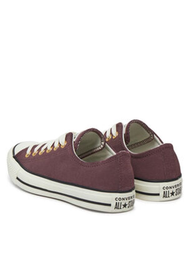 Converse Trampki Chuck Taylor All Star Leather A13815C Brązowy. Kolor: brązowy. Materiał: skóra