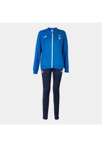 Damski dres włoskiej federacji tenisowej Joma. Kolor: niebieski. Materiał: dresówka. Sport: tenis