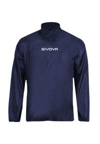 Wodoodporna Kurtka Givova Navy XL dla Mężczyzn. Kolor: niebieski. Materiał: poliester. Styl: elegancki
