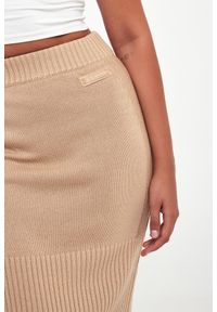Armani Exchange - Spódnica midi wełniana ARMANI EXCHANGE. Materiał: wełna #5