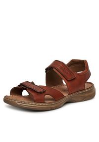 Rieker Sandały 21461-24 Brązowy. Kolor: brązowy. Materiał: skóra #6