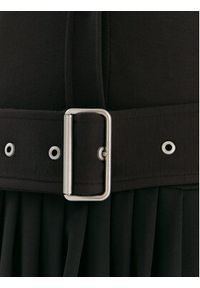 TOMMY HILFIGER - Tommy Hilfiger Sukienka koszulowa WW0WW48398 Czarny Regular Fit. Kolor: czarny. Materiał: wiskoza. Typ sukienki: koszulowe #3