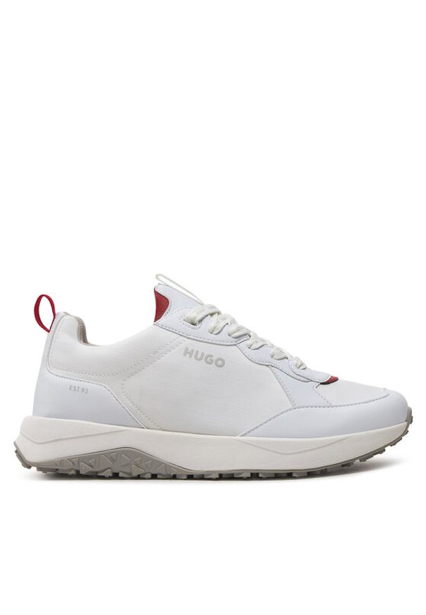 Hugo Sneakersy Kane Runn Lglc 50517265 Biały. Kolor: biały. Materiał: materiał