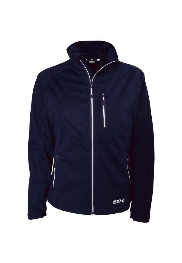 PRO-X ELEMENTS - Damska wodoodporna kurtka softshell Pro-X Elements Maike. Kolor: niebieski. Materiał: softshell