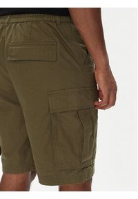 DC Szorty materiałowe Tundra ADYWS03086 Zielony Regular Fit. Kolor: zielony. Materiał: bawełna