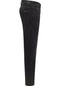 Męskie Spodnie Jeansowe Mustang Style Oregon Slim Denim Black 1015508 4000 882 #4