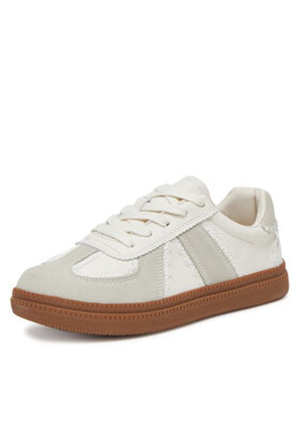 DeeZee Sneakersy XL-111 Écru. Materiał: materiał, syntetyk
