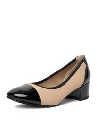 Jenny - JENNY Czółenka CEO-WS24030-01 Beżowy. Kolor: beżowy. Materiał: materiał #5