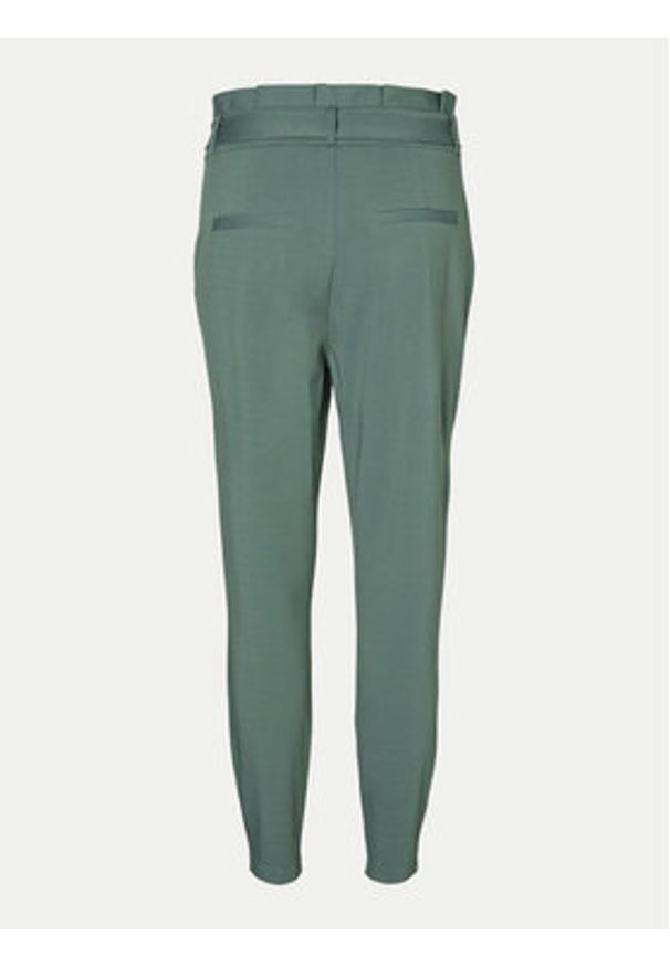 Vero Moda Spodnie materiałowe Eva 10205932 Zielony Loose Fit. Kolor: zielony. Materiał: syntetyk