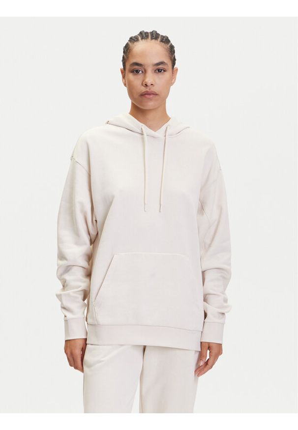 Puma Bluza Her 685057 Beżowy Relaxed Fit. Kolor: beżowy. Materiał: bawełna