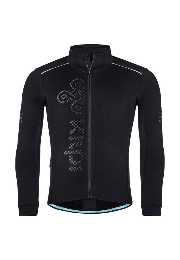 Koszulka kolarska z długim rękawem Kilpi Campos. Kolor: czarny. Długość rękawa: długi rękaw. Długość: długie. Sport: kolarstwo