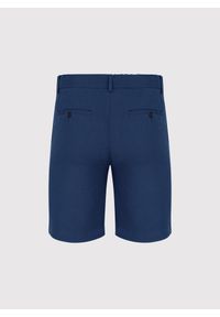 Pako Lorente - PAKO LORENTE - Lniane szorty męskie w kolorze granatowym. Okazja: na co dzień. Kolor: niebieski. Materiał: len. Długość: krótkie. Wzór: gładki. Sezon: lato. Styl: casual #9
