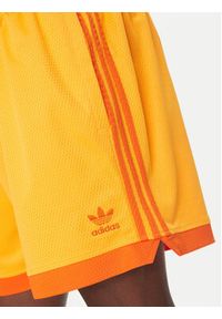 Adidas - adidas Szorty sportowe Mock Eyelet JP1103 Żółty Regular Fit. Kolor: żółty. Materiał: syntetyk. Styl: sportowy #4