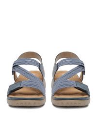 Rieker Sandały CEO-64870-14 Niebieski. Kolor: niebieski. Materiał: skóra #4