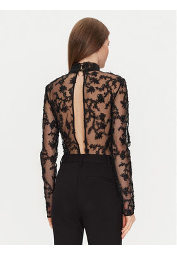 Babylon Body S00305 Czarny Slim Fit. Kolor: czarny. Materiał: syntetyk