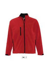 SOL'S - Windbreaker Sol's Relax. Kolor: czerwony #1