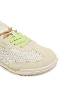 Tommy Jeans Sneakersy Tjw Low Profile Runner Knit EN0EN02992 Beżowy. Kolor: beżowy. Materiał: materiał #4