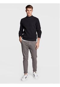 Blend Sweter 20714631 Czarny Regular Fit. Kolor: czarny. Materiał: bawełna #5