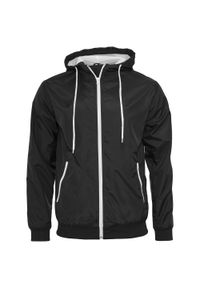 BUILD YOUR BRAND - Kurtka Windrunner Dla Dorosłych Unisex. Kolor: biały, wielokolorowy, czarny
