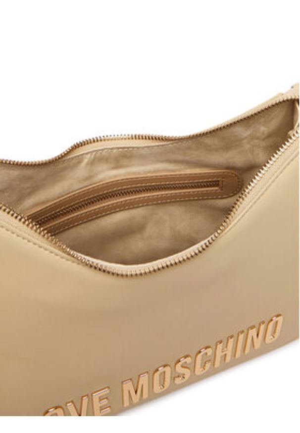 Love Moschino - LOVE MOSCHINO Torebka JC4021PP1OKD0129 Beżowy. Kolor: beżowy. Materiał: skórzane