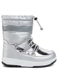 Moon Boot Śniegowce Girl Soft Wp 34051700003 Srebrny. Kolor: srebrny. Materiał: materiał #4