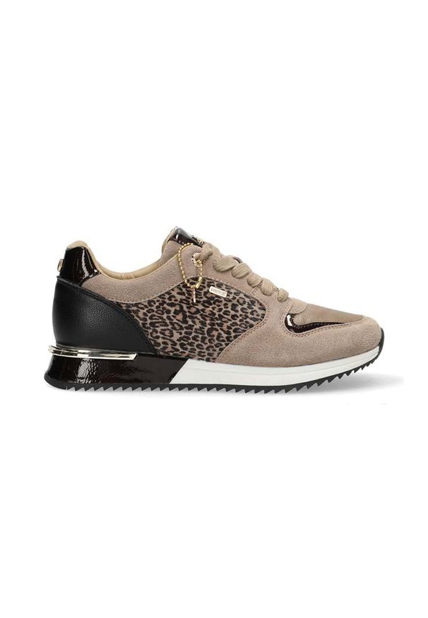 MEXX - Mexx sneakersy Fleur kolor beżowy. Nosek buta: okrągły. Zapięcie: sznurówki. Kolor: beżowy. Materiał: guma