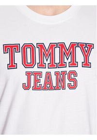 Tommy Jeans T-Shirt Essential DM0DM16405 Biały Regular Fit. Kolor: biały. Materiał: bawełna #3