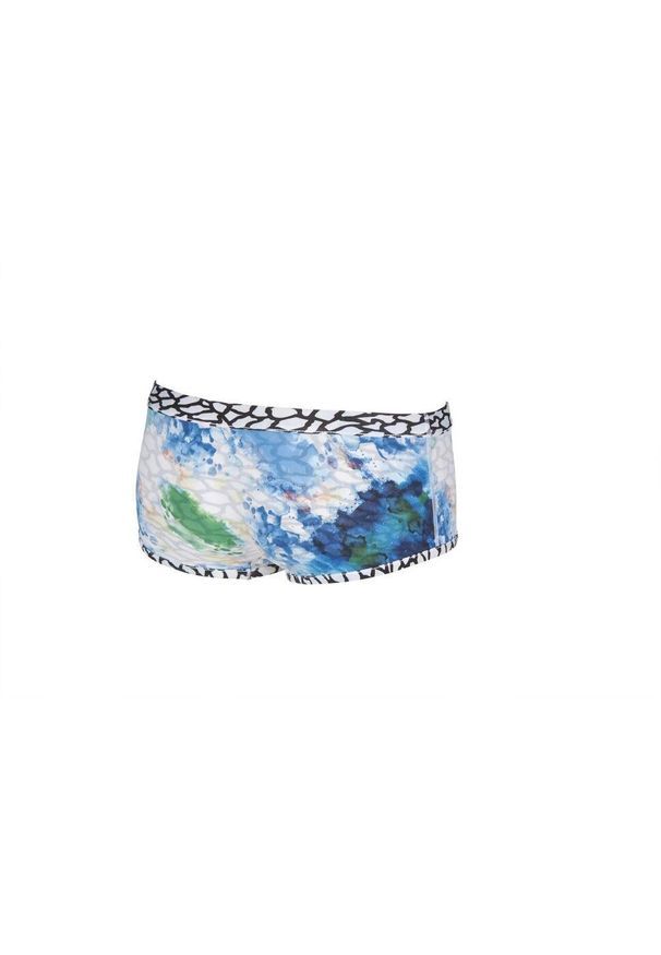 Szorty Kąpielowe Arena Upside Down Low Waist Short. Kolor: biały. Materiał: materiał