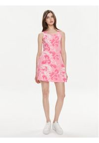 Adidas - adidas Sukienka letnia Floral Graphic IS4247 Różowy Regular Fit. Kolor: różowy. Materiał: bawełna. Sezon: lato #4