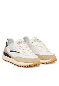 D.A.T.E. Sneakersy Athleta M441-AT-NY Biały. Kolor: biały. Materiał: zamsz, skóra #3