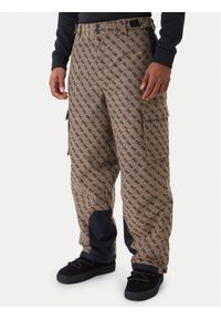 Guess Spodnie narciarskie M5BB77 WF182 Brązowy Regular Fit. Kolor: brązowy. Materiał: syntetyk. Sport: narciarstwo #1
