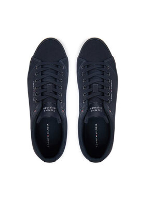 TOMMY HILFIGER - Tommy Hilfiger Tenisówki Harlem Core Ii FM0FM05817 Granatowy. Kolor: niebieski. Materiał: materiał