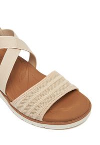 skechers - Skechers Sandały BOBS Arch Fit Beach Kiss-Boho Beyond 114013/NAT Beżowy. Kolor: beżowy. Materiał: materiał. Styl: boho #5