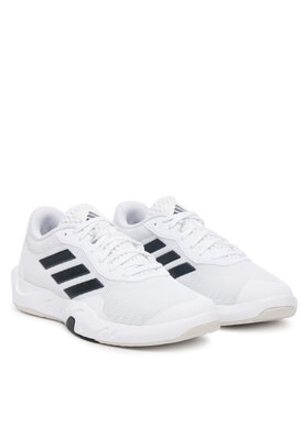 Adidas - adidas Buty na siłownię Amplimove VERSATILE Trainer IF0958 Biały. Kolor: biały. Materiał: materiał. Sport: fitness