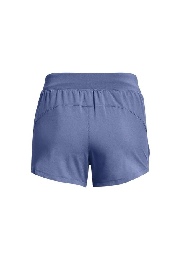 Spodenki fitness damskie Under Armour Launch SW 3 Short. Kolor: niebieski. Materiał: poliester. Sport: fitness