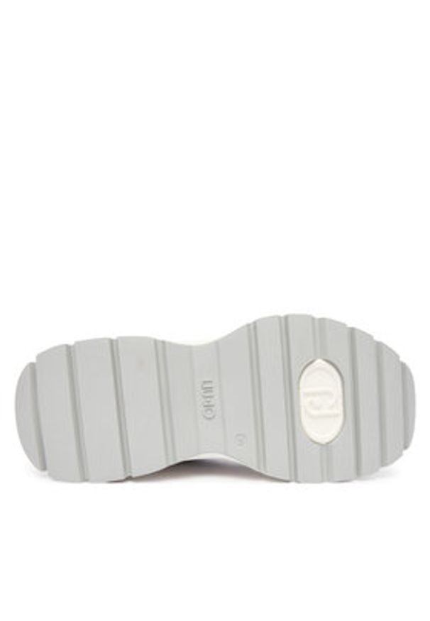 Liu Jo Sneakersy Eva 06 BF5035 PX740 Biały. Kolor: biały. Materiał: skóra, zamsz