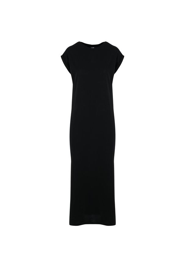 Długa sukienka damska Urban Classics. Kolor: czarny. Typ sukienki: sportowe. Styl: sportowy. Długość: maxi