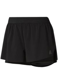 Spodnie treningowe damskie Reebok Epic Short. Kolor: czarny. Długość: krótkie. Sport: fitness #1