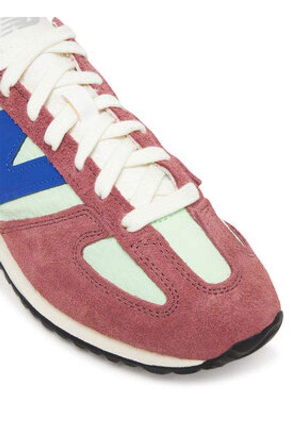 New Balance Sneakersy U471VBB M Bordowy. Kolor: czerwony. Materiał: skóra, zamsz