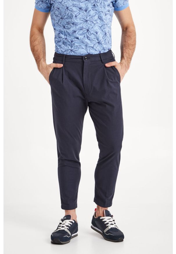 JOOP! Jeans - SPODNIE TKANINOWE JOOP! JEANS. Materiał: tkanina