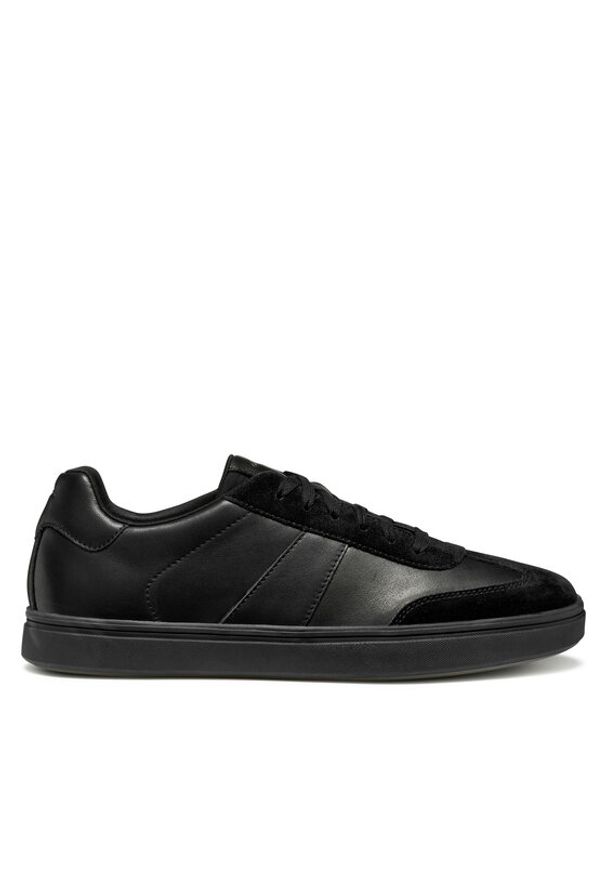 Geox Sneakersy U Baltmoore U56LDF 08522 C9999 Czarny. Kolor: czarny. Materiał: skóra