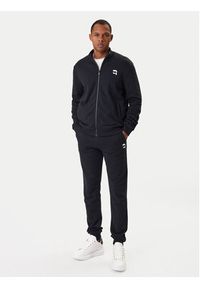 Karl Lagerfeld - KARL LAGERFELD Bluza 705712 561900 Granatowy Regular Fit. Typ kołnierza: dekolt w karo. Kolor: niebieski. Materiał: bawełna #4