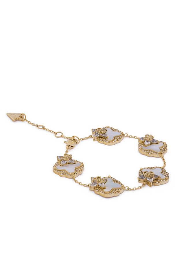 Guess Bransoletka JUBB05 582JW Złoty. Materiał: metalowe. Kolor: złoty