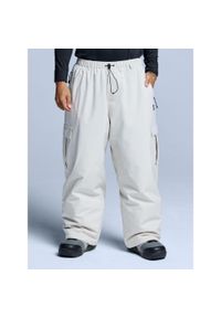 POEDERBAAS - Spodnie narciarskie - Unisex - Szeroki krój - Park - Stone. Kolor: beżowy. Materiał: poliester. Sezon: zima. Sport: narciarstwo #1